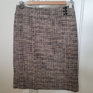 Ann Taylor tweed pencil skirt